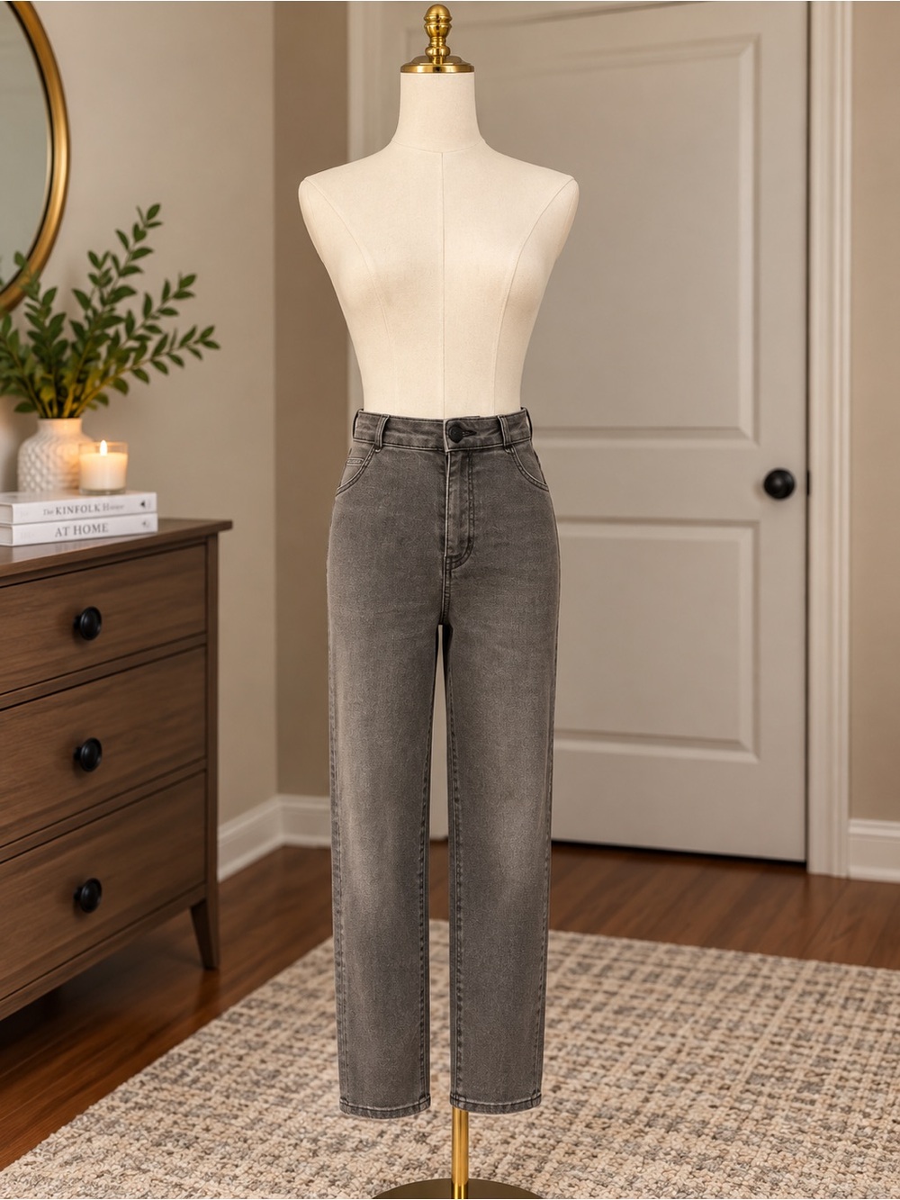 Fit Jeans 360 V2 High Waisted - Grey